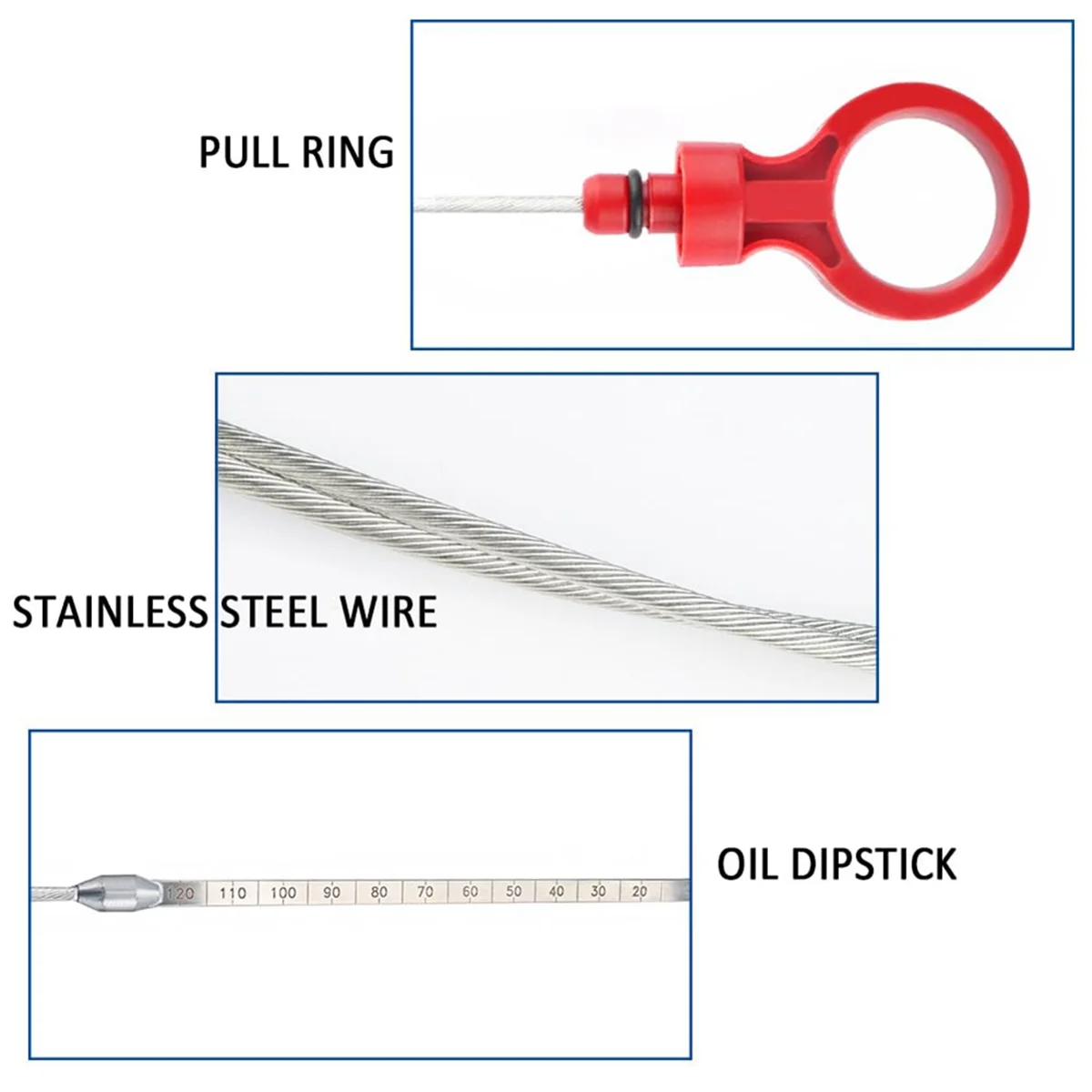 Dipstick transmisi otomatis, tidak. 8863B 9336 42RLE NAG1 Dipstick cairan transmisi