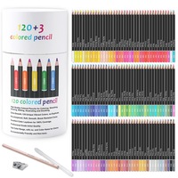 120 Colors Drawing Sketching Set Oil Colored Pencils Coloring Colour Pencils Students Profession Art Supplies For Artist