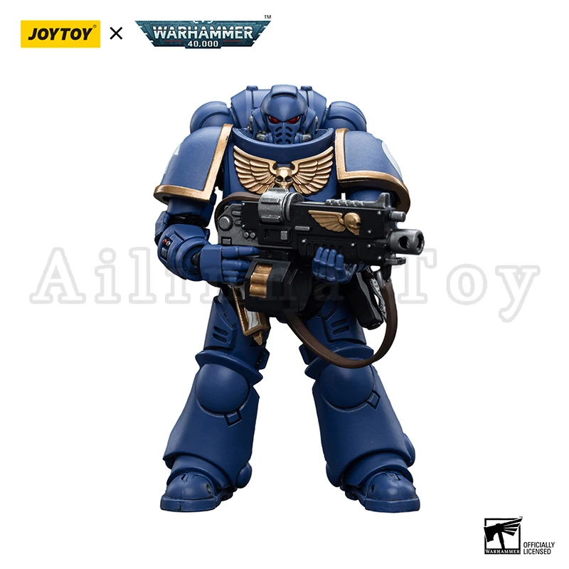 JOYTOY 1/18 Action Figure 40K Ultramarines Intercessor Anime Military Model Toy