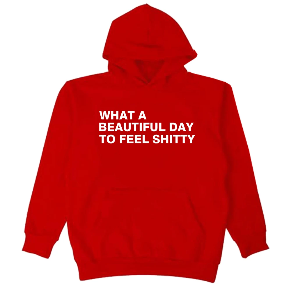 GF لورين سبنسر سميث يا ألبوم يوم جميل هوديي كم طويل ملابس الشارع الشهير الرجال النساء قمصان سويت شيرت بقلنسوة