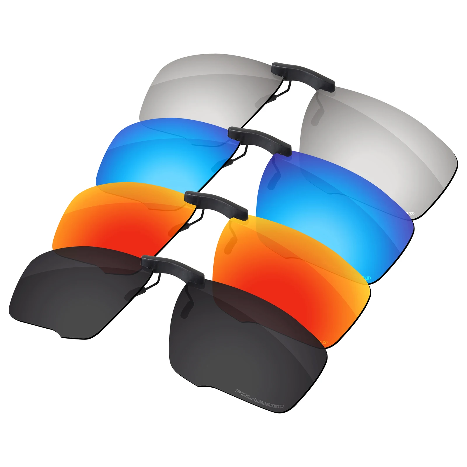 ELuxonsight gafas de sol polarizadas con Clip, gafas con Clip para gafas de sol Oakley Crosslink Zero Asian Fit OX8080-58