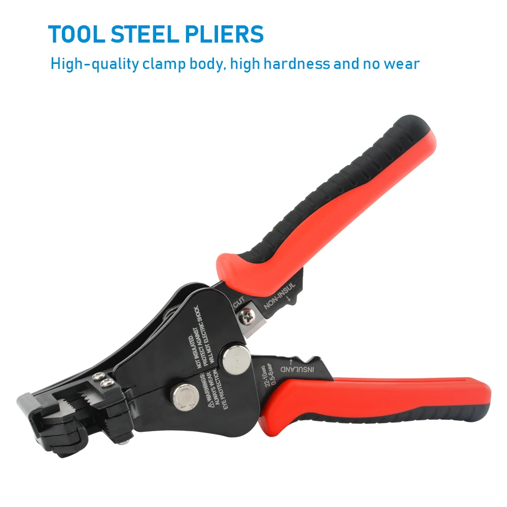 Multifunctional Wire Stripper Pliers Tools Automatic Stripping Cutter Cable Wire Crimping Electrician for 8-18AWG