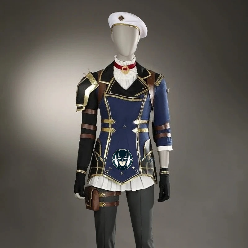 

Collab Series：Caitlyn Cosplay Game LOL Arcane Season 2 Caitlyn Cosplay Costume Halloween Costume