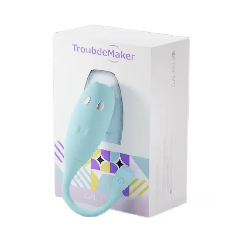 Galaku Small Trouble Wireless Vibrating Egg Remote Control Adult Masturbation Device Blue Pink Galle Valley Frequency Conversion