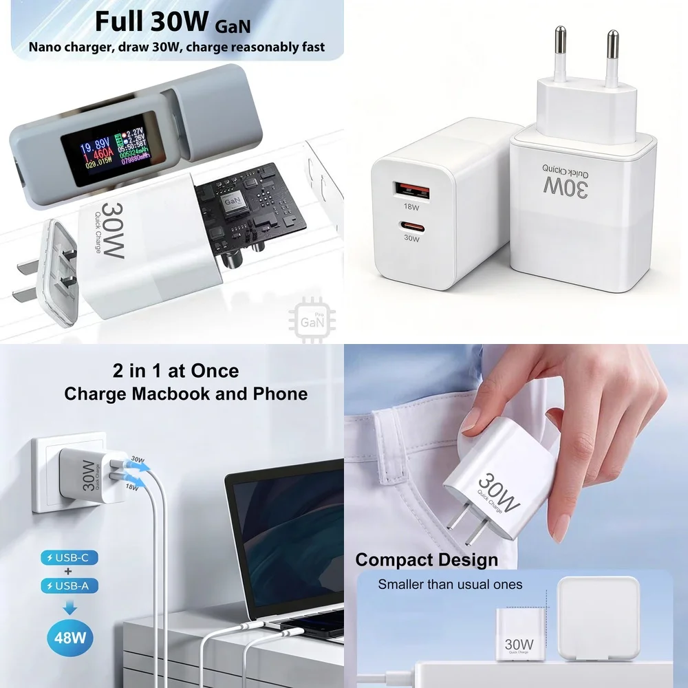 carregador-rapido-de-viagem-30w-pd-qc-com-porta-dupla-e-plugue-eu-us-para-carregamento-seguro-de-iphone-17-16-15-pro-max-samsung-galaxy-s26-s25-s24-plus