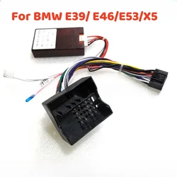 Car accessories Car radio Canbus Box Decoder For 2 Din BMW E39/ E46/E53/X5/Series Cable 16 pin Wiring Harness Plug Power Cable