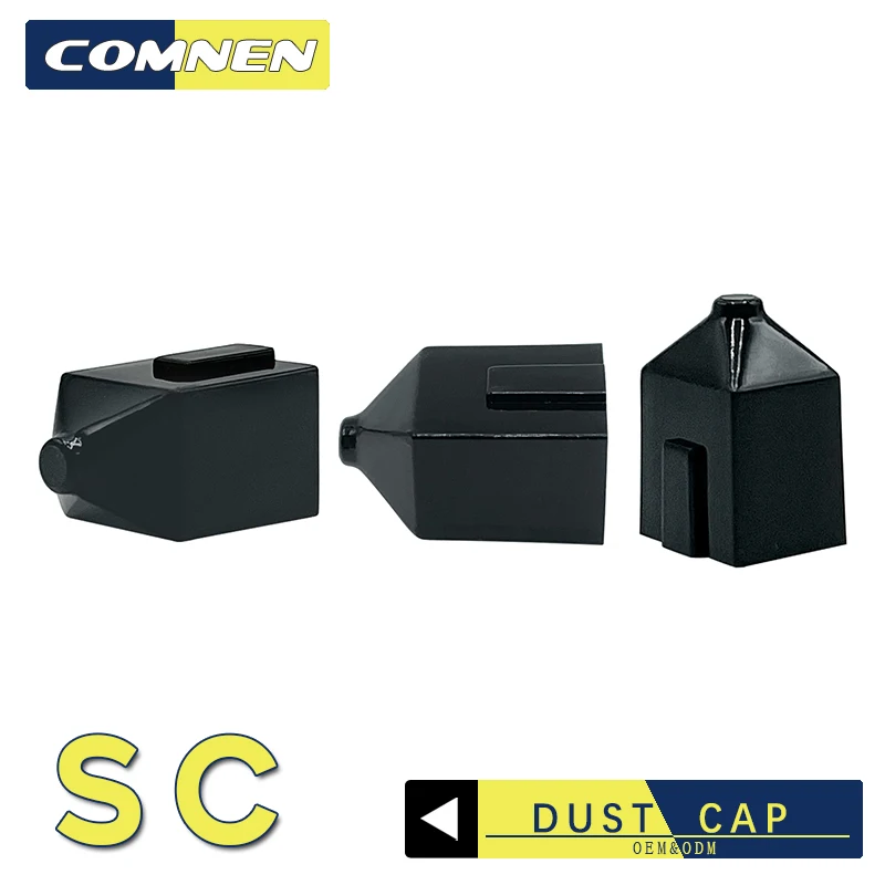 COMNEN SC Fiber Optic Dust Cap Sc connector fiber tool cable duster Protective Cap Cust Cover Network Plug Cover Optical Cat