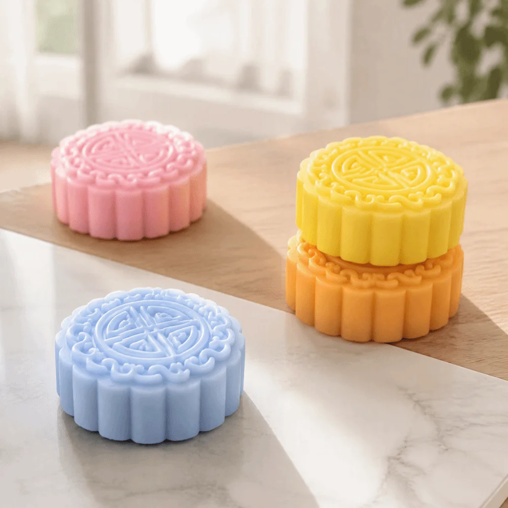 Creative Mooncakes Squishy Toy Super Soft Kneading Mid-Autumn Festival Squeeze Toy Hand Relax Comfortable