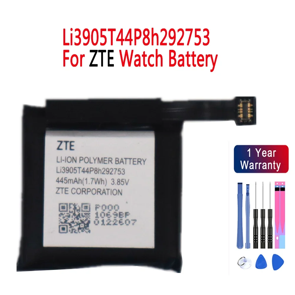 

100% оригинальный новый 500mAh Li3905T44P8h292753 Аккумулятор для ZTE Watch батареи с номером отслеживания