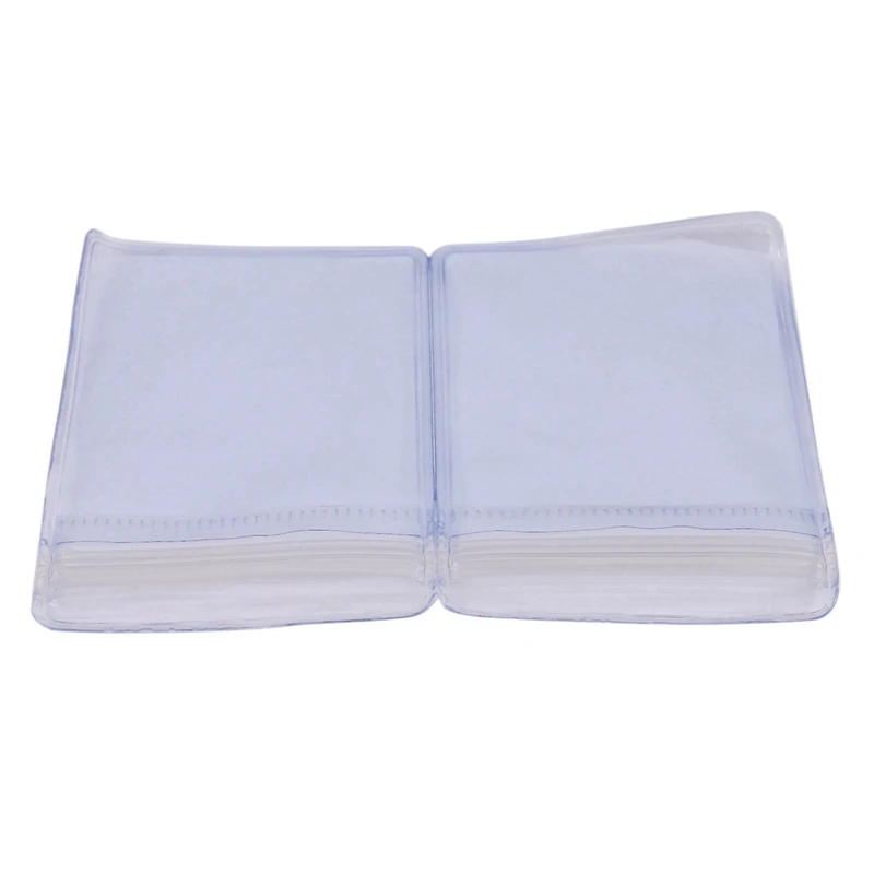 150Pc 6X4cm Zipper Closure Bags Clear Poly Bag Reclosable Plastic Small Baggies