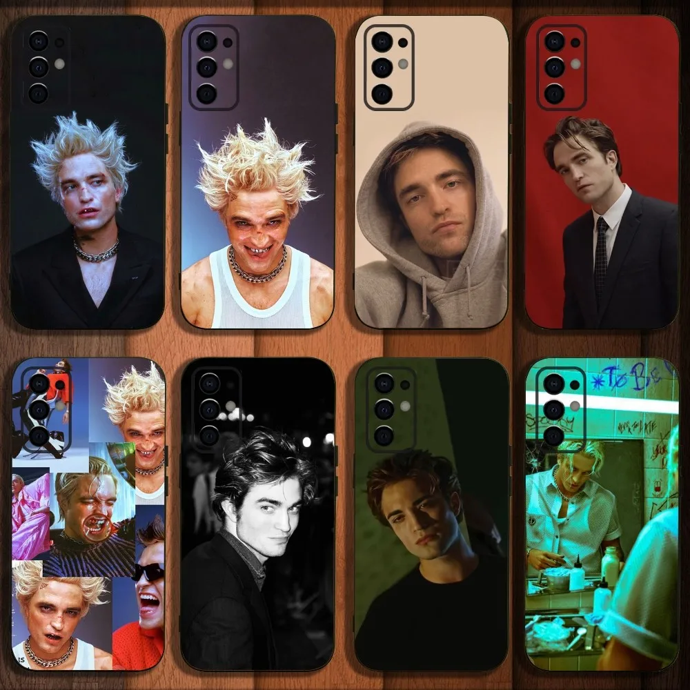 R-robert P-PattinsonS Actor Phone Case For Samsung S24,S21,S22,S23,S30,Ultra,S20,Plus,Fe,Lite,Note,10,9,5G Black Soft Cover