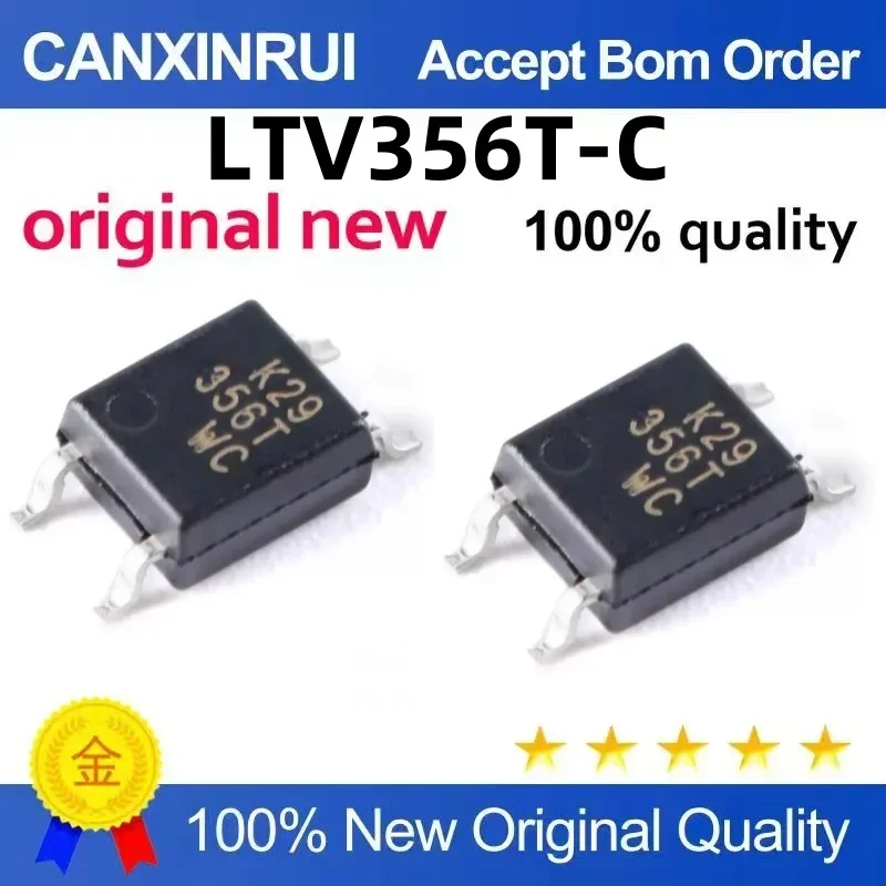 (5-100 pieces) Brand new original SMT LTV356T-C SOP-4 phototransistor output optocoupler chip IC