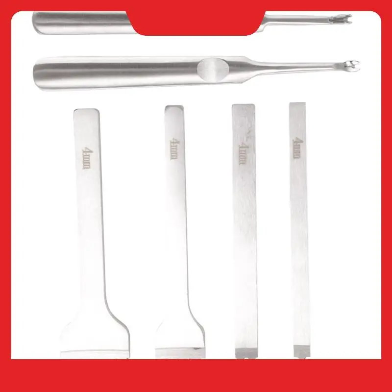 

A32HOT-6Pcs 1/2/4/6 Зубцы DIY Алмазная шнуровка Набор долот для шитья Кожаный край Инструмент для рукоделия DIY, промышленный класс Белый St