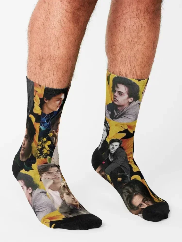 كول سبروس الجوارب أحذية التنزه لوكس السنة الجديدة الكرتون الجوارب الرجال النساء التنس لوكس هدية رجل رجل الجوارب النسائية