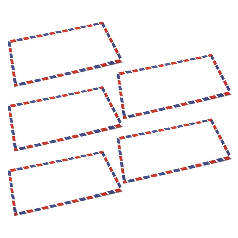 5ASD 5/15/20PCS Envelopes correio aéreo 115x225mm Envelopes correio aéreo