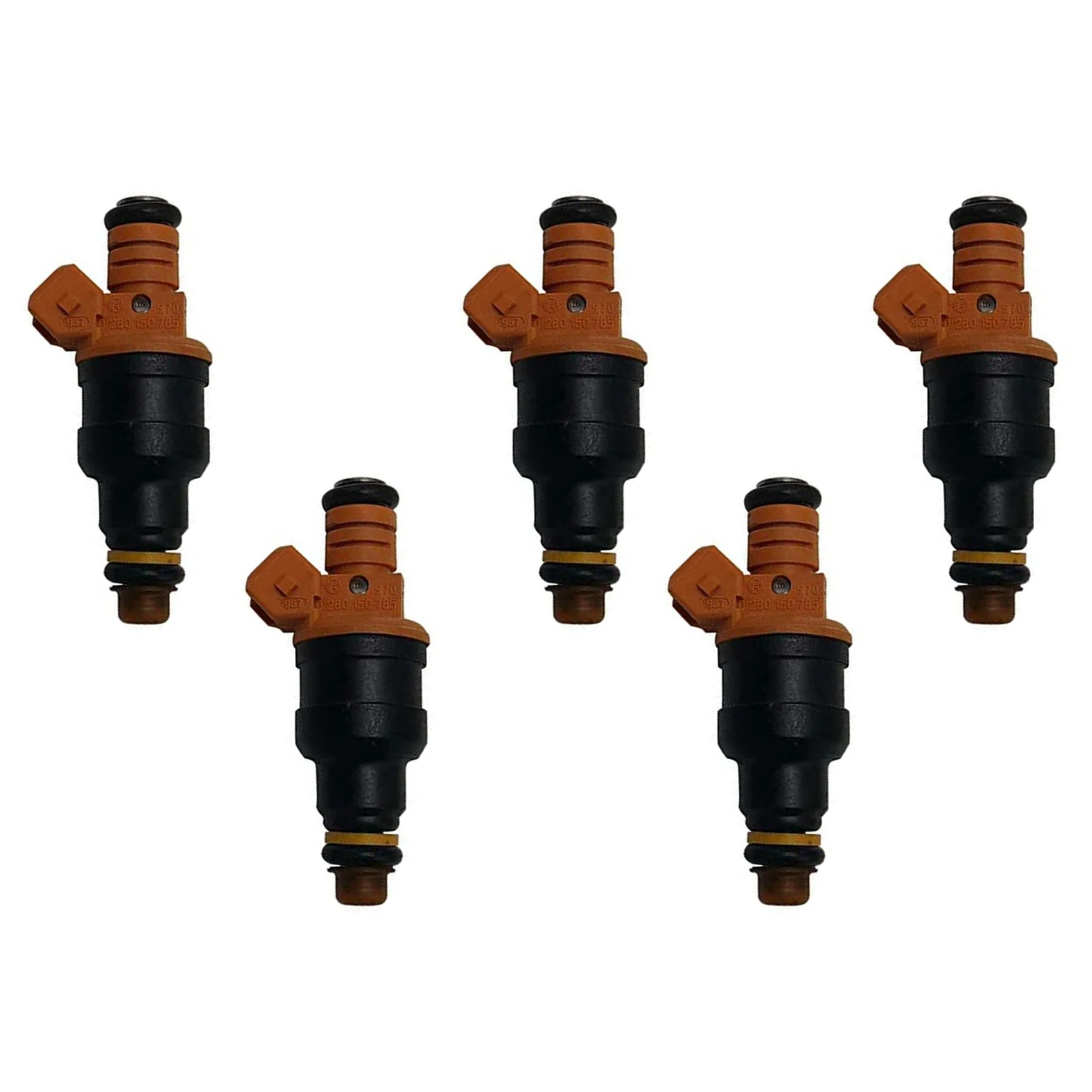 5X Fuel Injectors 0280150785 Direct Replace Auto Parts Spare Parts for Volvo