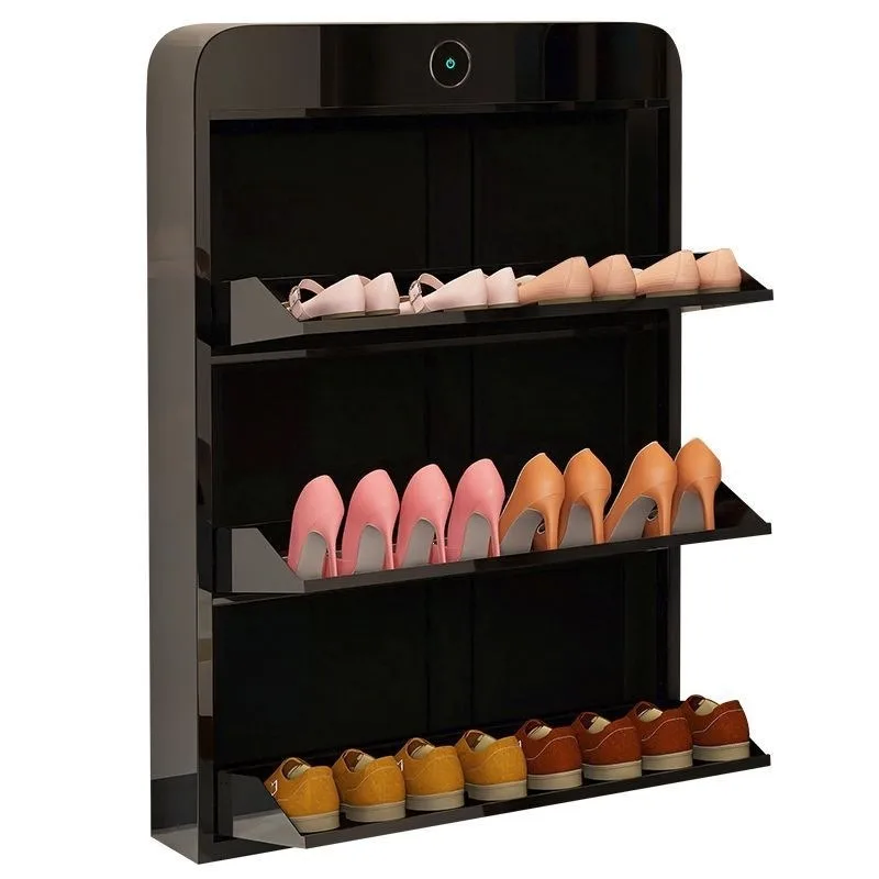 ultra-thin small apartment into the door living room integrated multi-functional entrance shoe cabinet