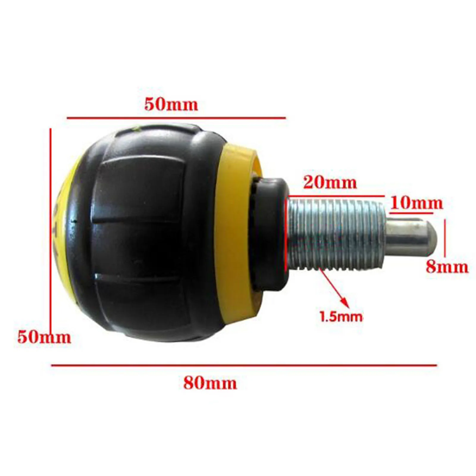 Pasador de tracción para bicicleta deportiva, accesorio de gimnasio, diámetro de rosca M16, perilla de resorte de 16mm, engranaje de ajuste, bloqueo