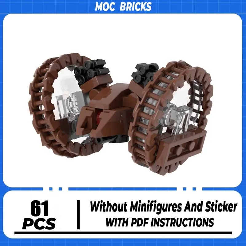 

Популярная Звездная Фильм Модель Moc Building Hailfire Droid Модель Кирпичи Технология Вооруженные Аксессуары Блоки Игрушки DIY Сборка Подарки