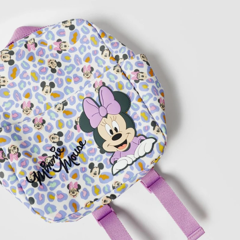 Disney cartoon Minnie Mouse  Kids Backpack Mini Schoolbag Girls and Boys Cute Shoulder Bag