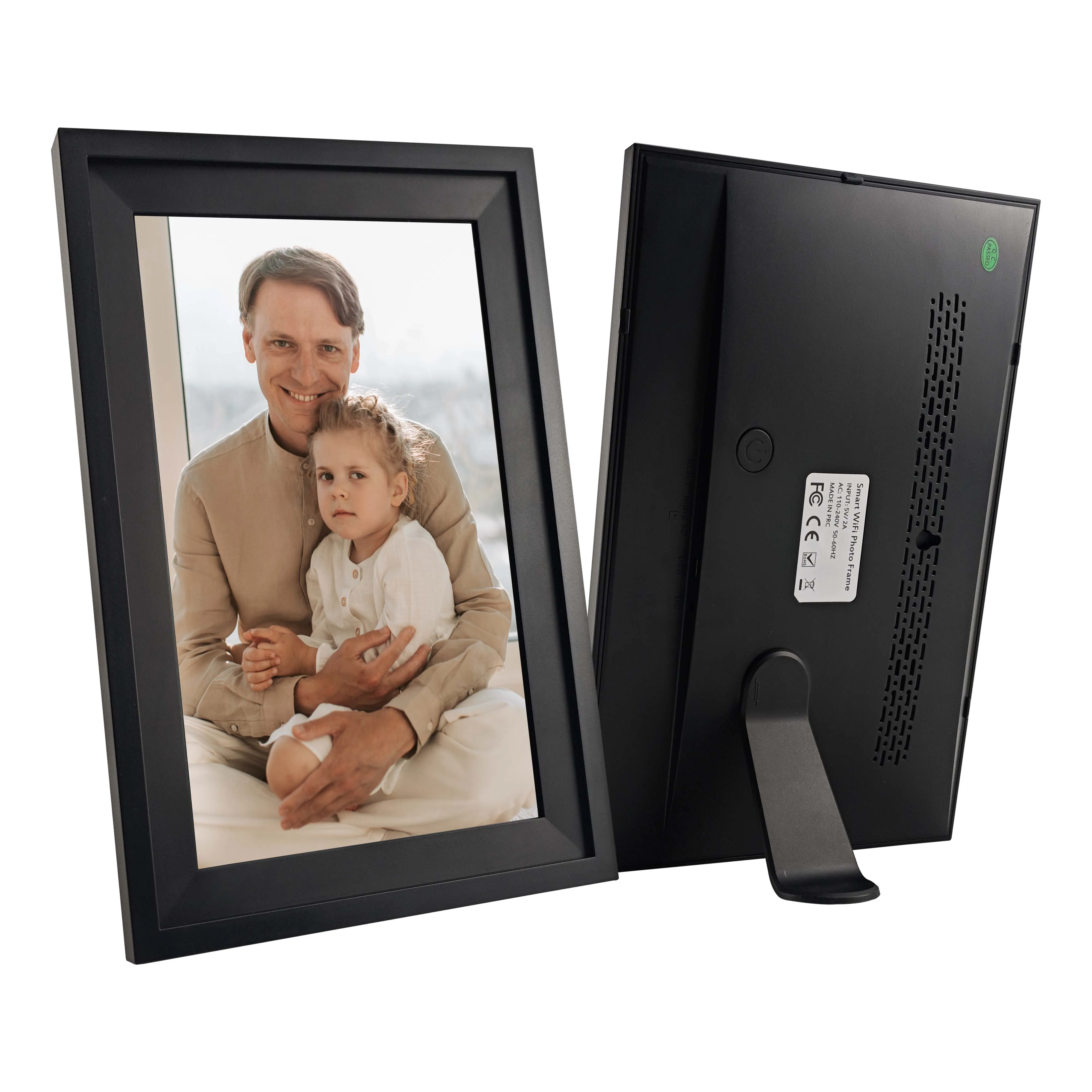 Digital Picture Frame 10.1 Inch WiFi Digital Photo Frame,1280 * 800 HD IPS Touch Screen Smart Cloud Photo Frame Black