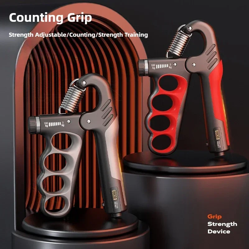 Hand Gripper 5-100kg Gym Wrist Expander Hand Strengthener Adjustable Muscle Recovery Fitness Hand Muscle Strength Exercise