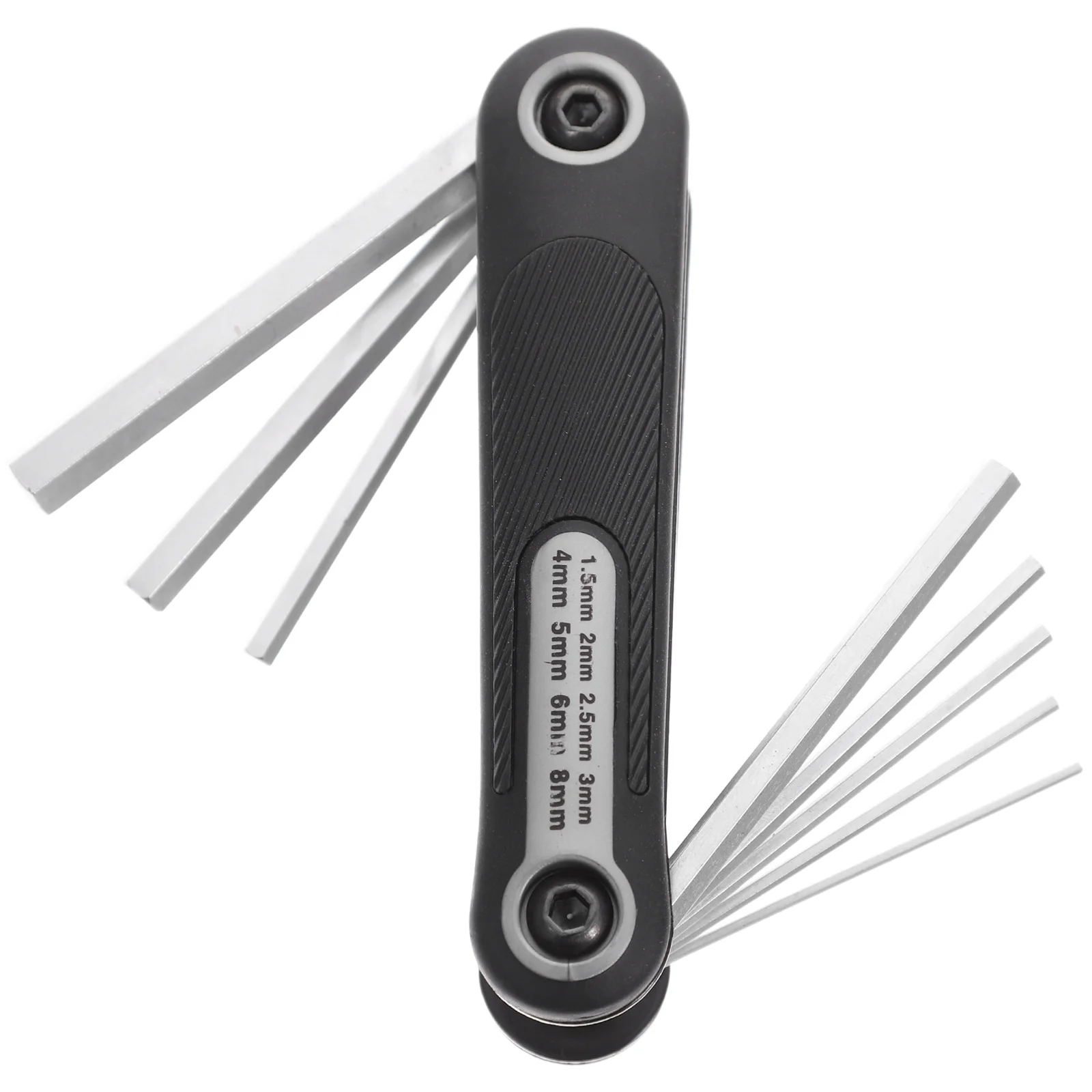

1 set Hexagon Wrench Set Folding Repair Tools Key Wrench Bike Tool Screwdriver Set Chrome Vanadium Steel Durable Handle