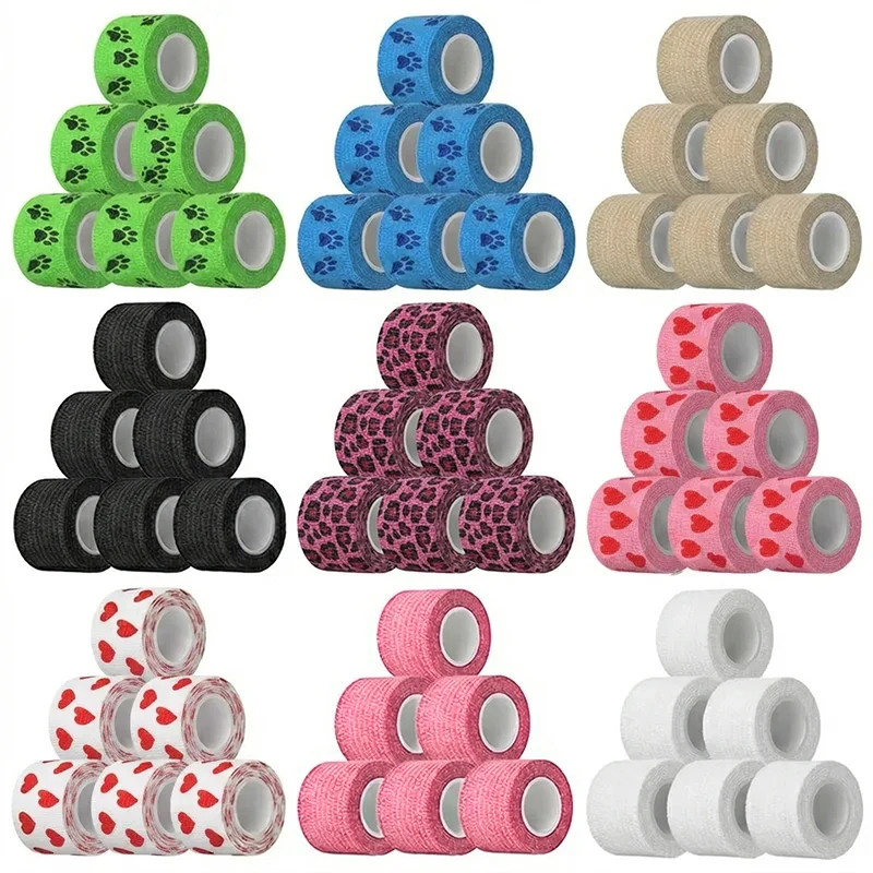 

Лента для татуировок 5 см/2 дюйма, нетканый бинт для тату, водонепроницаемые самоклеящиеся повязки для защиты пальцев, аксессуары для татуировок