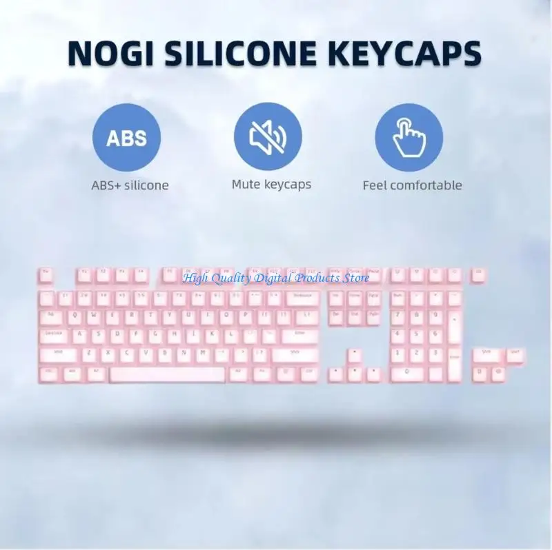 

U2JE 113 Backlit Jelly Theme Keycaps Comfortable Sublimation Finish Smooth Typing For Mechanical Keyboards