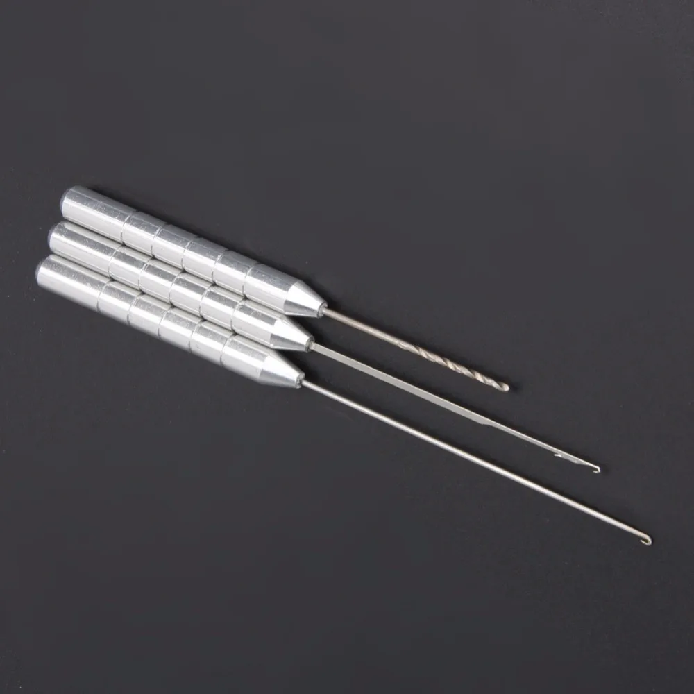 22g Baiting Needle Tool Set Aluminum Alloy Baiting Needle Too Convenient To Wear Bait&thread Brand New High Quality