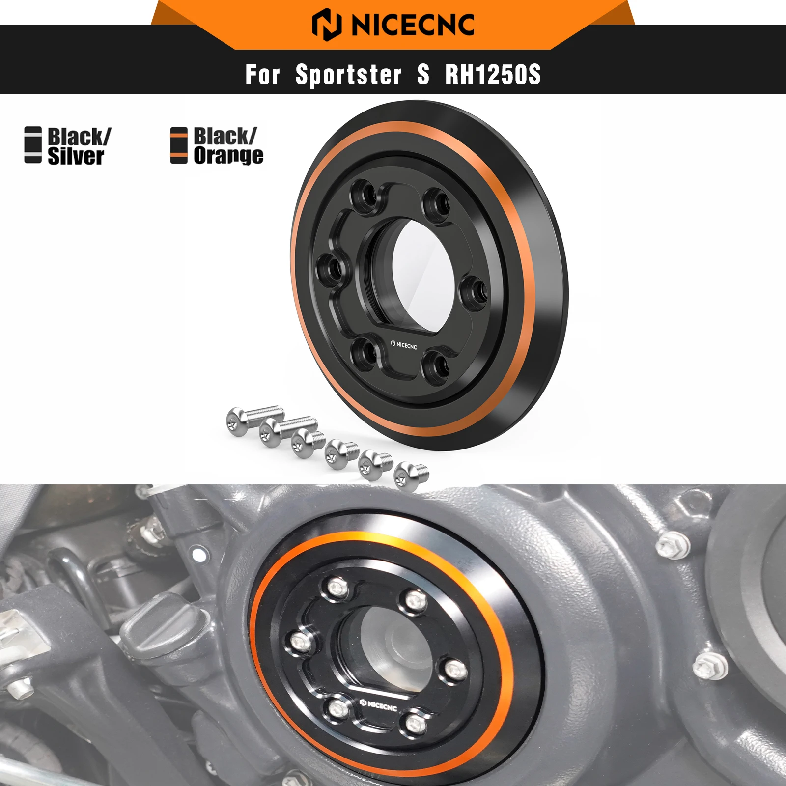 

For Harley Sportster S RH1250S 2021-2024 Alternator Plug Cover Left Side Pan America 1250 RA1250 2021-2024 Nightster RH975 23-24