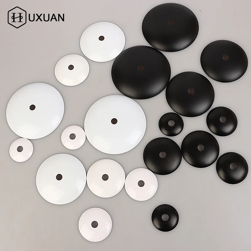 

2PCS 40/50/60/80/100mm Metal Cap Arc Cover Metal Disc Flying Saucer DIY Lighting Accessories