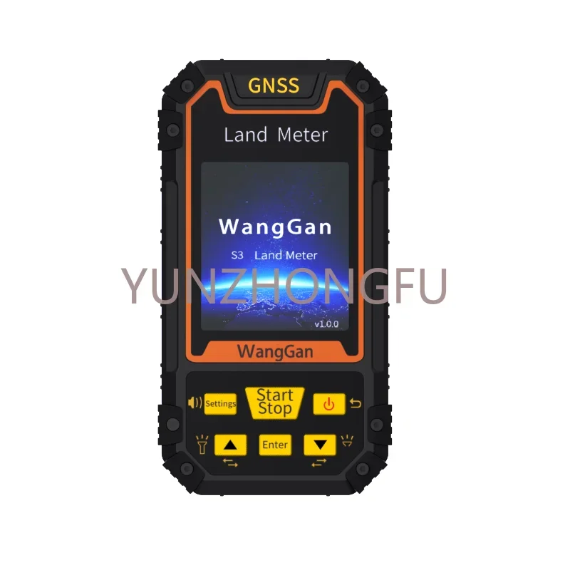 GPS land meter measuring agricultural gage with high precision, land area measuring instrument