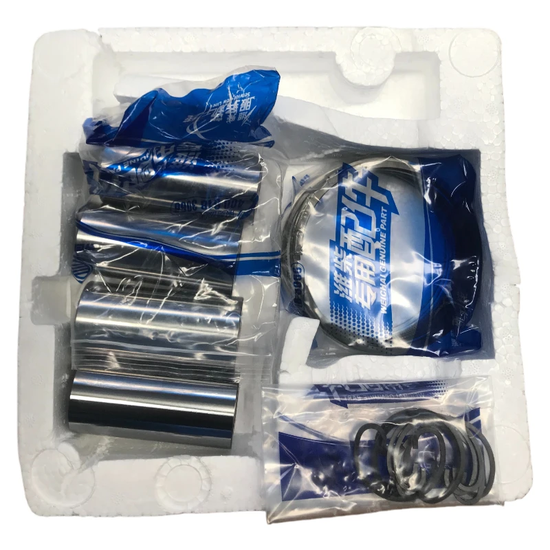Factory Direct New High Quality 50cm Engine Refurbishment Kit 100% Tested Metal Piston Cylinder Liner Yuchai 6-12 Month Warranty