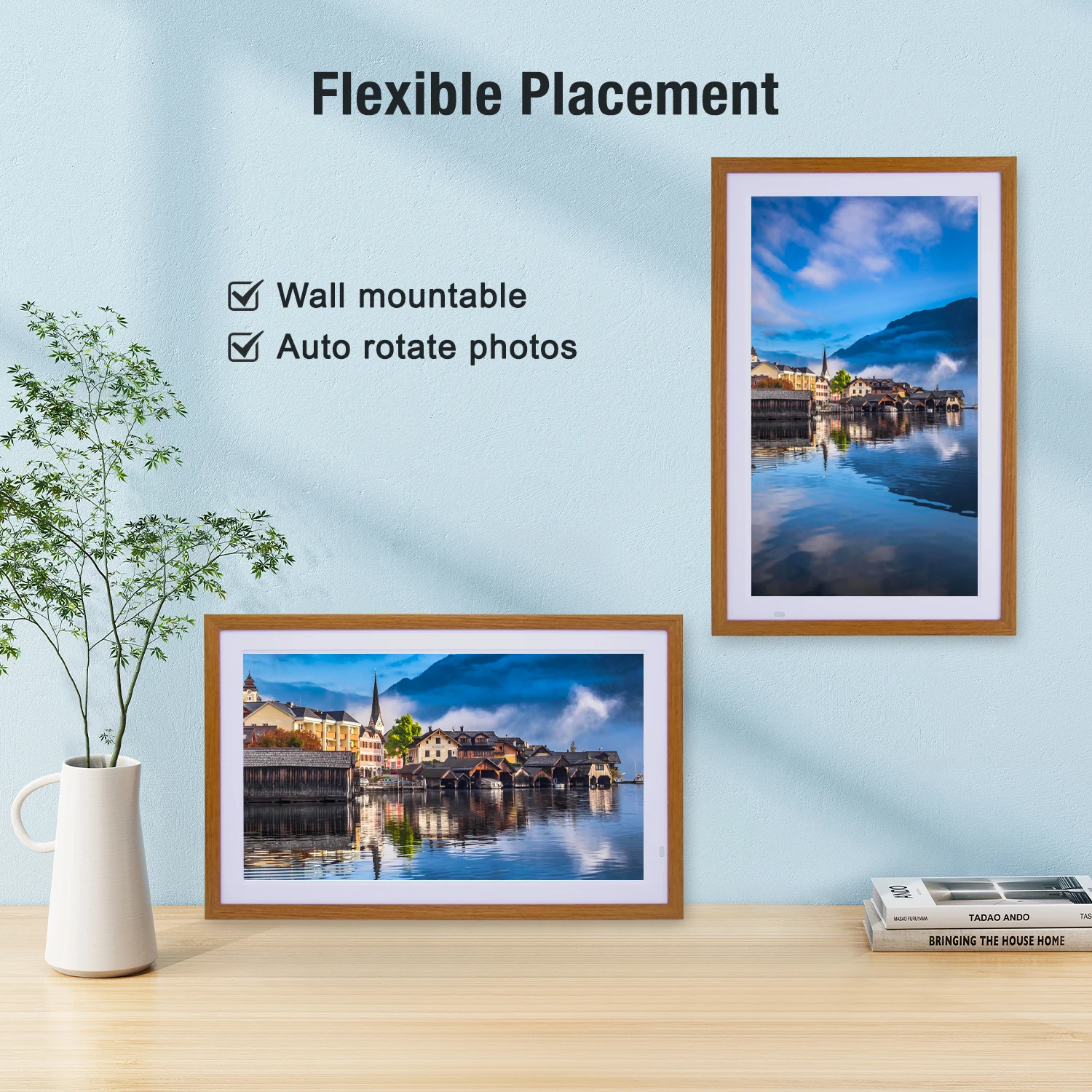 15.6 بيع إطار الصورة الرقمية اللاسلكية الهدف واي فاي إطار الصورة الرقمية لهدية عيد ميلاد