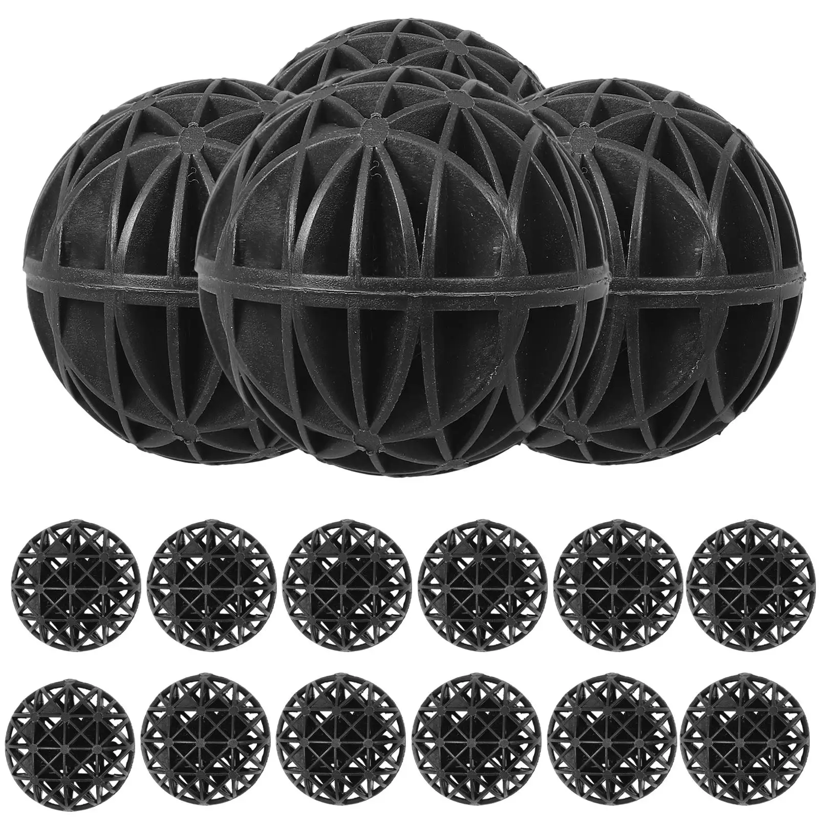 

100 Pcs Bio Ball Aquarium Filter Fish Tank Accessories Biological Balls Biochemical
