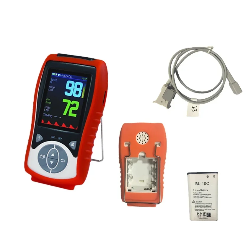 Adult/Neonatal/infant  pulse oximeter with spo2 and temperature