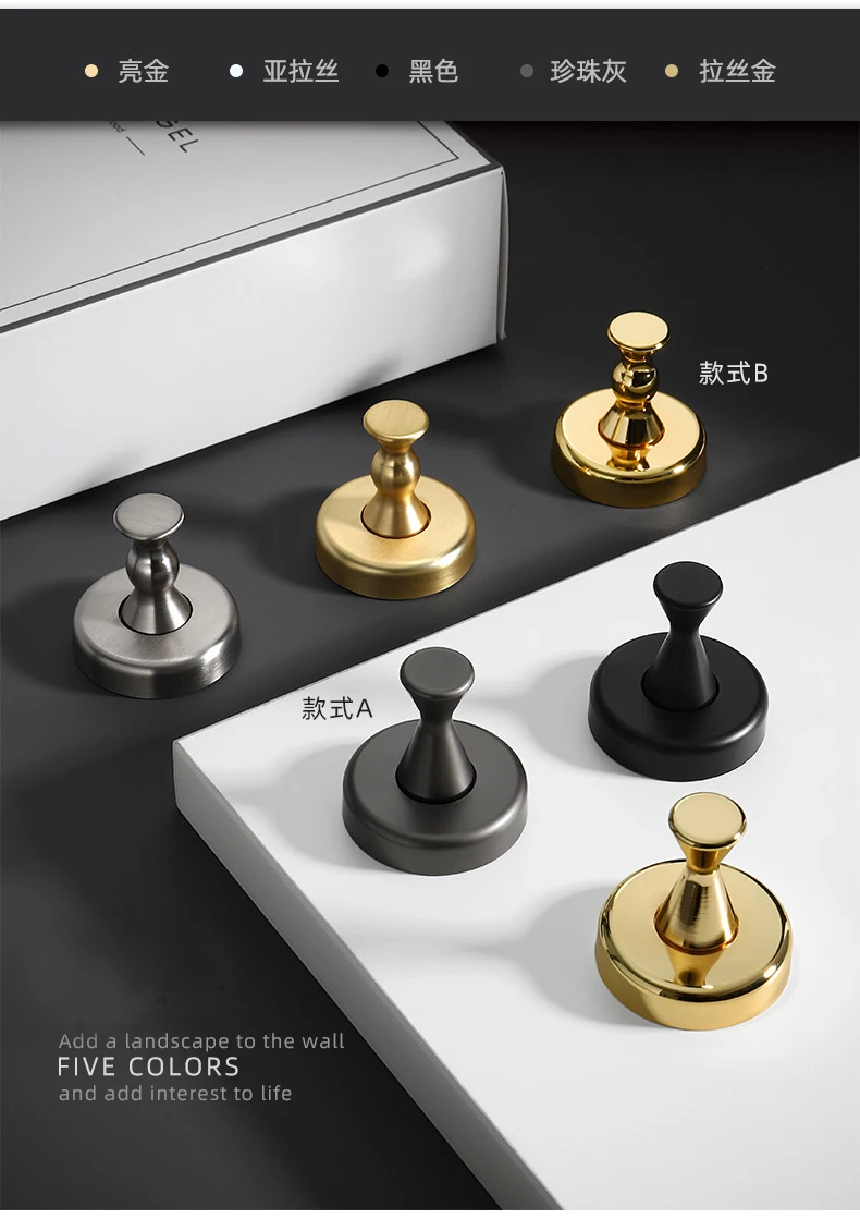 Wand Hängende Kleidung Haken Schlafzimmer Robe Haken Wohnzimmer Parlor Mantel Haken Schlafzimmer Robe Haken Handtuch Haken Bad Zubehörbadezimmerzubehör badezimmer haken küchen schrank aufbewahrung kleiderbügel schlüsse – Detail 3