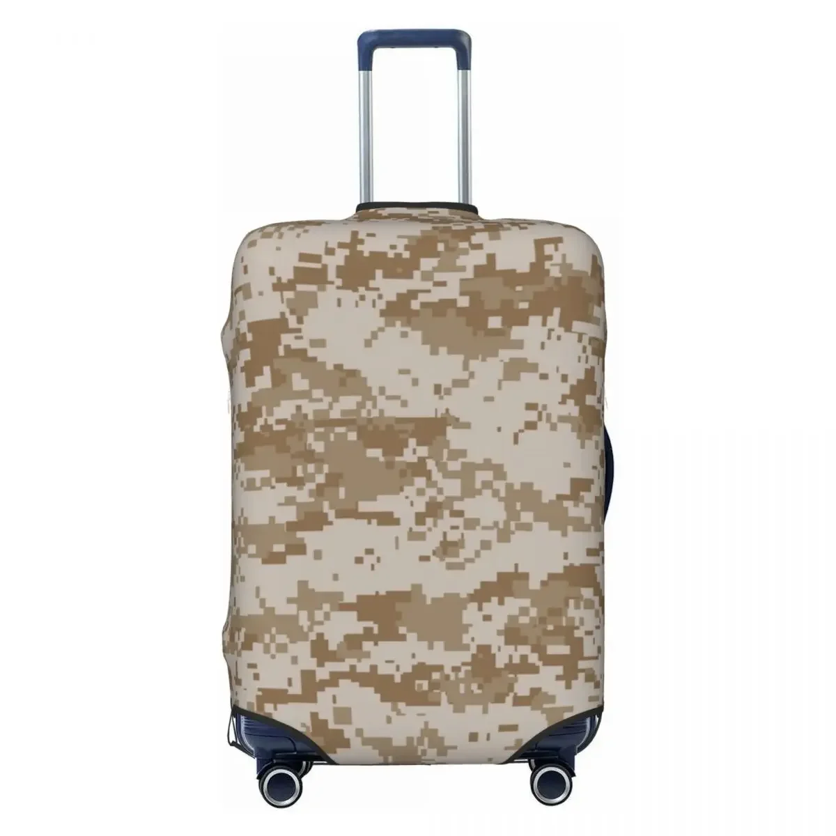 Custom Digital Desert Camo Luggage Cover Funny Military Army Camouflage Suitcase Protector Covers Suit For 18-32 inch