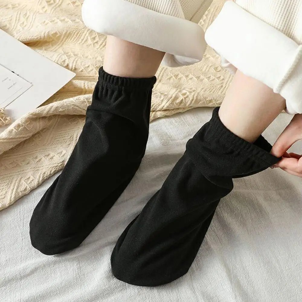 Women Homewear Sleeping Thicken Warm Crew Socks Women Socks Autumn Winter Calcetines Mujer Thick Elastic Guest Floor Sox