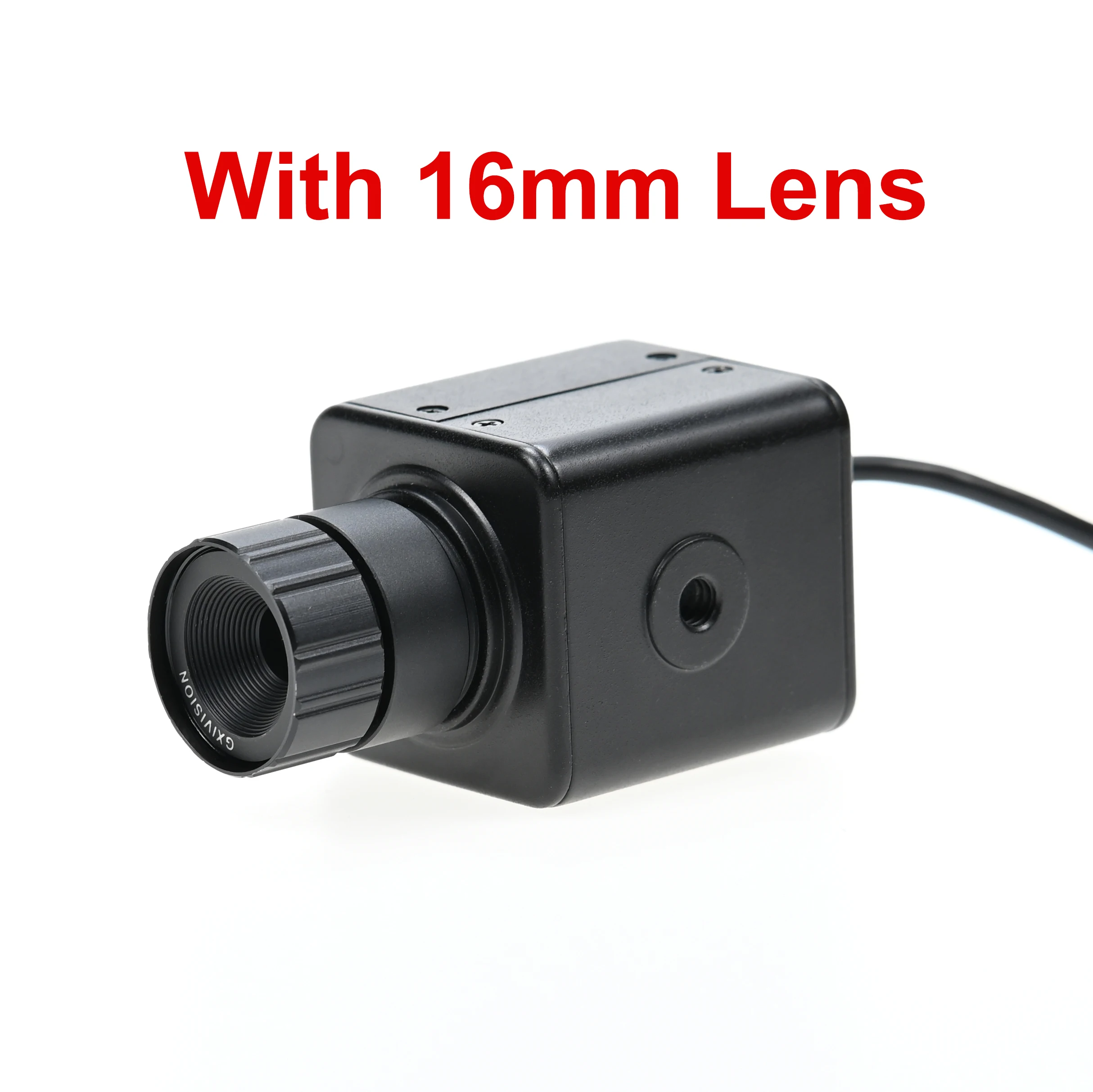 IMX179 8MP USB Camera HD,Housing Webcam with 5-50mm 2.8-12mm Varifocal Lens, 3264x2448 15fps,Windows Linux Android,Drive Free