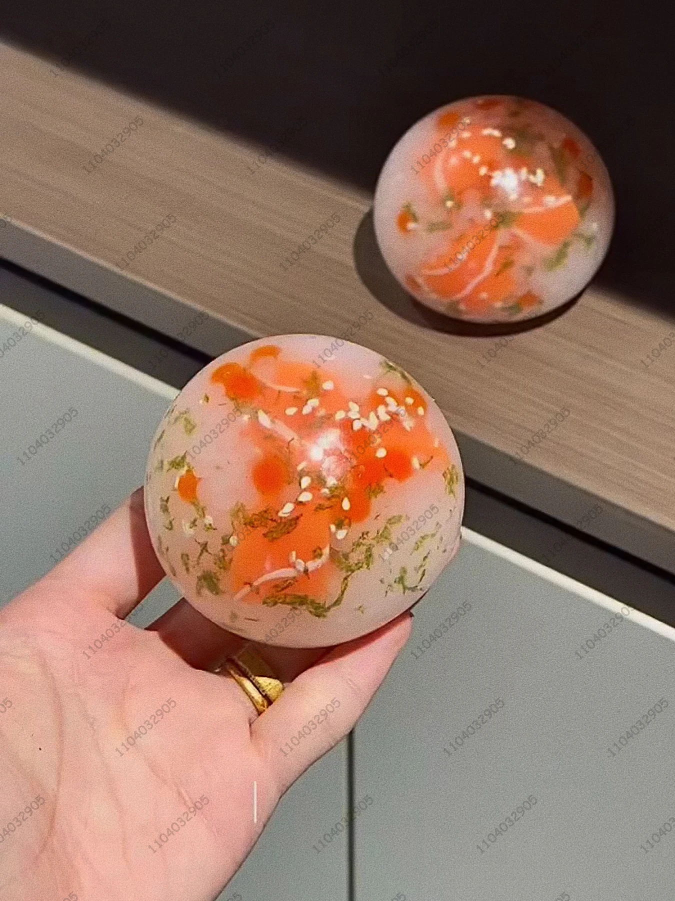 Formbarer Stressball, Reisball, matschiger Brei, Lebensmittel-Stressball, Squeeze-Ball, Entlüftungsball, Stress abbauen, Hand-Entspannungsspielzeug