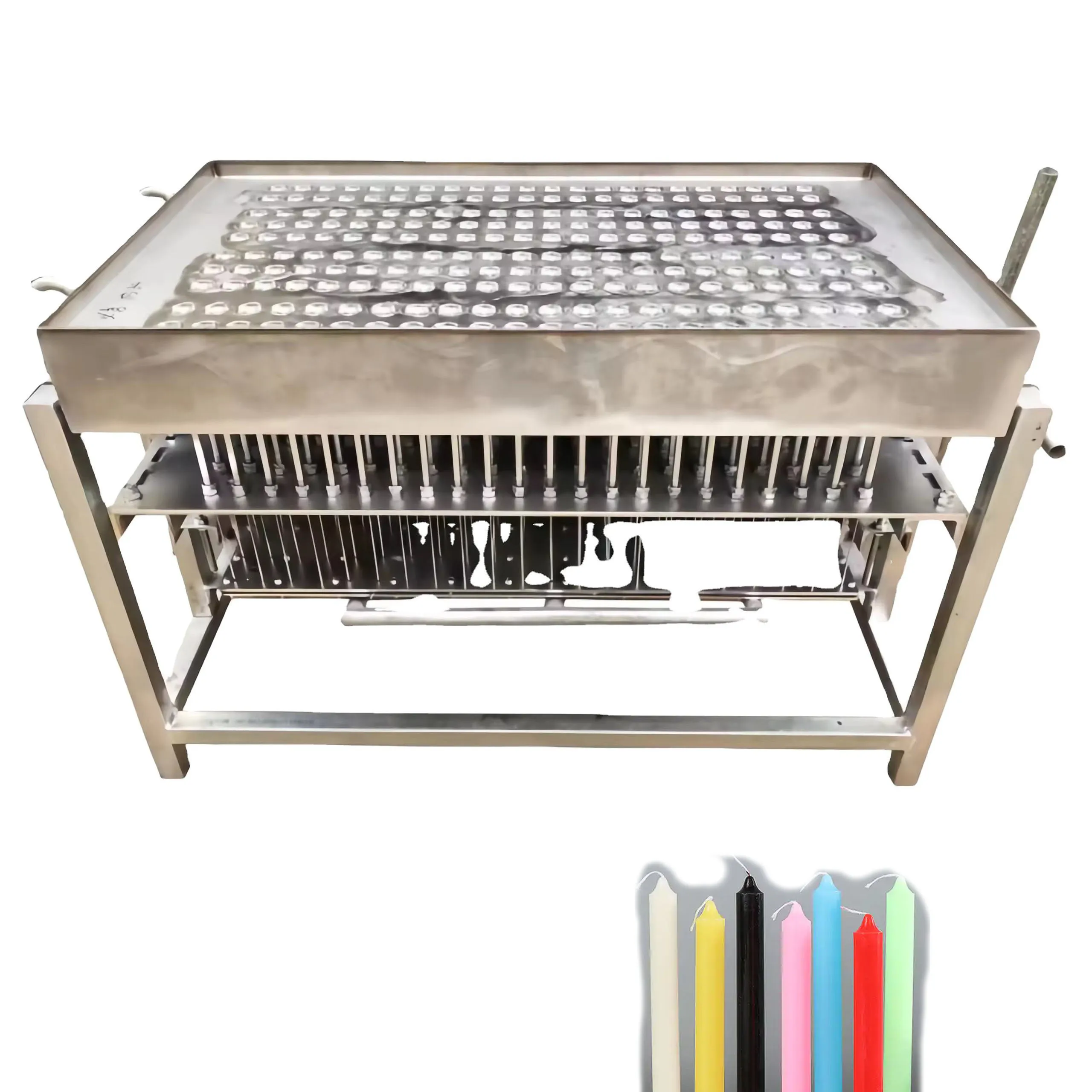 

Automatic Candle Making Machine Industrial Candle Making Machinery For Ramadan Decoration Round Wax Candle Making Machines