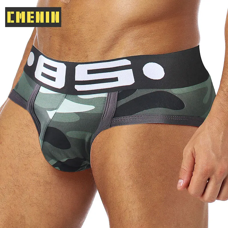 CMENIN Sexy hommes sous-vêtements hommes slips maille sous-vêtements Jockstrap Gay hommes slips Cuecas hommes bref Bikini sous porter homme Srting