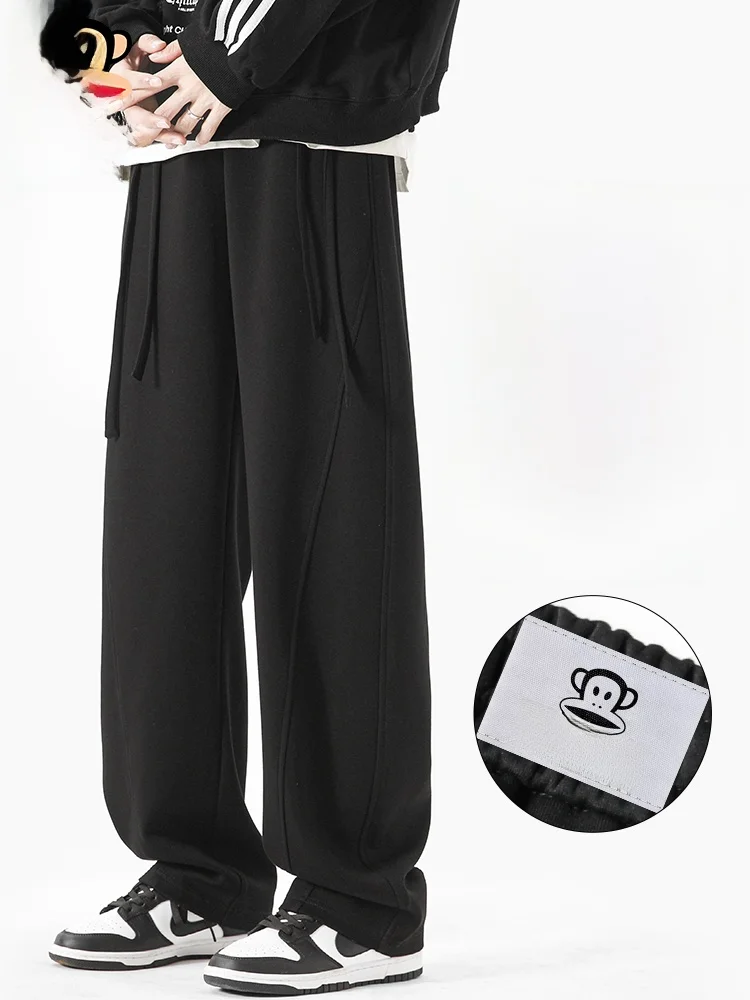 

PaulFrank M Casual Sweatpants Spring New Arrival Knife ape Splicing Comfortable Knitted Trousers for Young Treetters