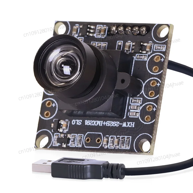 

1080P IMX291 4mm 75degree Distortionless Full HD H.264 USB Video Conference Camera 2MP CMOS Sensor Low Light Level Camera Module