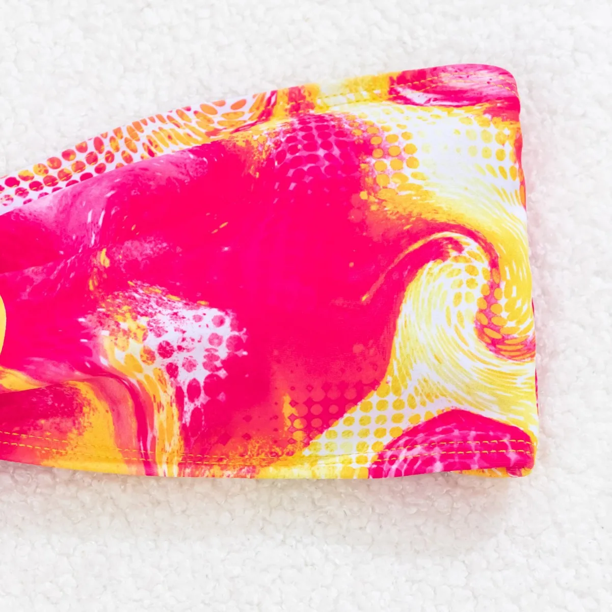 3-częściowy strój kąpielowy typu bikini z krótką spódniczką, seksowny damski kostium kąpielowy Mirco, wysoko wycięty strój kąpielowy Biquini, damski strój plażowy z nadrukiem, model 2026