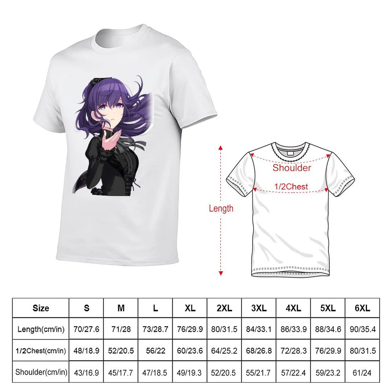 Project Sekai Mafuyu Asahina T-Shirt essential t shirt man tshirt