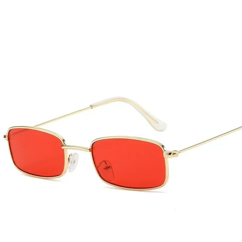 Small Frame Square Sun Glasses Transparent Color Fashion Retro Sunglasses image 2