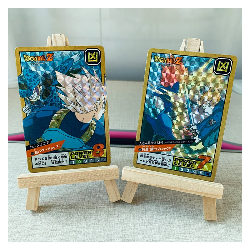 Anime Dragon Ball DIY ACG tabletop game Laser cards Bulma Torankusu Chichi Toys for boys collectible cards Birthday present